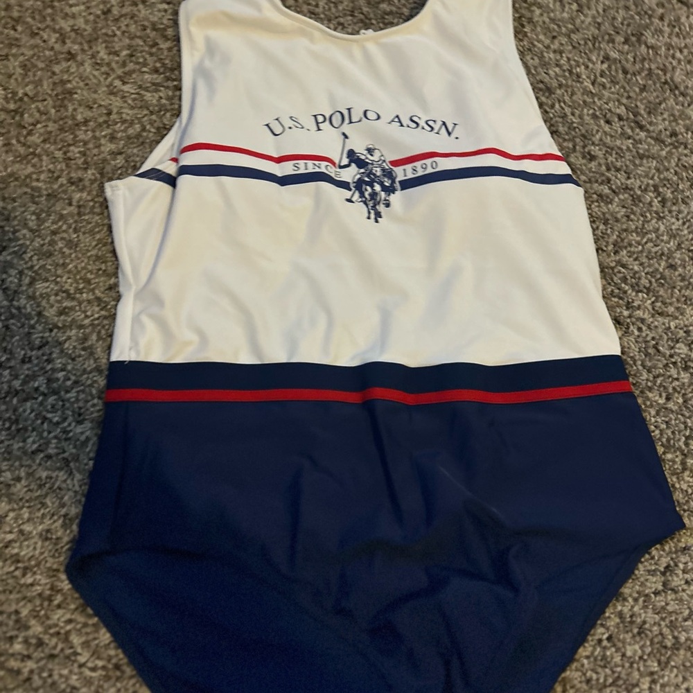 One piece, bathing suit polo